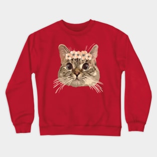 Chubby Cat Crewneck Sweatshirt